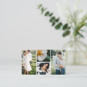 Fotografie Bedrijfs Veelvoudige Foto's Visitekaartje (Staand voorkant)