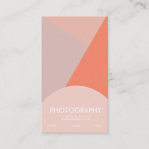 Fotografie Bedrijfs Vierkleur Kleurblok Visitekaartje