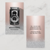 Fotografie Blush Roos Gold fotografie Visitekaartje (Voorkant / Achterkant)