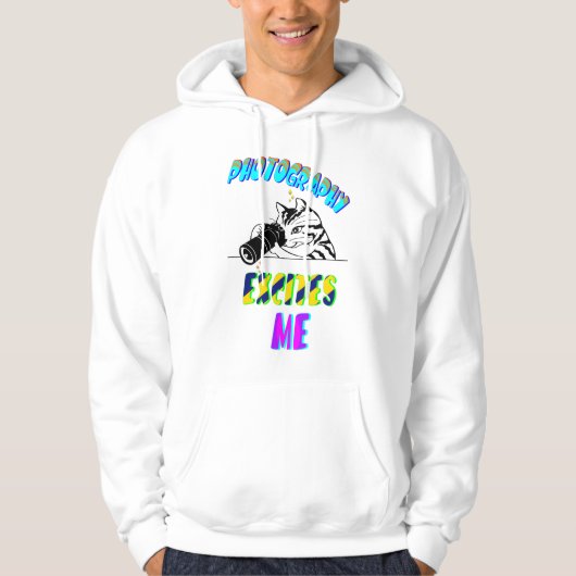 Fotografie boeit me hoodie (Voorkant)