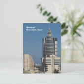 Fotografie-Briefkaart in het centrum van Haifa Briefkaart (Staand voorkant)