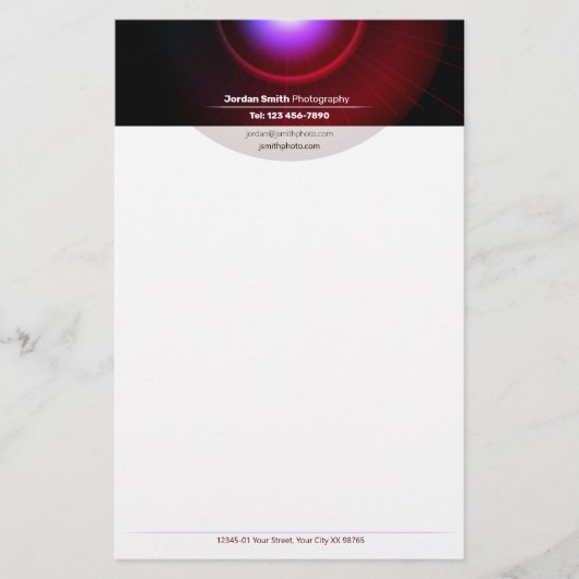 Fotografie Briefpapier (Voorkant)