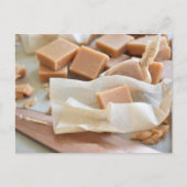 Fotografie Brits clotted Cream Fudge Briefkaart (Voorkant)