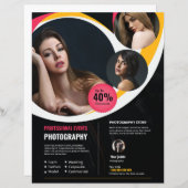 Fotografie brochure Sjabloon (Voorkant / Achterkant)