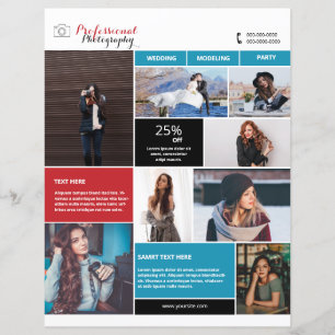 Fotografie brochure Sjabloon