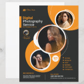 Fotografie brochure Sjabloon (Voorkant / Achterkant)