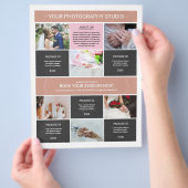 Fotografie brochure Sjabloon (Hand)