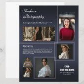 Fotografie brochure Sjabloon (Voorkant / Achterkant)