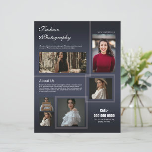 Fotografie brochure Sjabloon