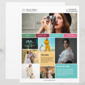 Fotografie brochure Sjabloon (Voorkant / Achterkant)