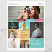 Fotografie brochure Sjabloon (Voorkant)