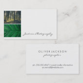 Fotografie buitenshuis Natuur Visitekaartje (Voorkant / Achterkant)