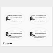 Fotografie Business Promotion Stickers (Vel)