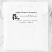 Fotografie Business Promotion Stickers (Tas)