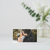 Fotografie Business Single Photo Visitekaartje (Staand voorkant)