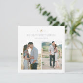Fotografie Cadeaubon Sjabloon Kaart (Staand voorkant)