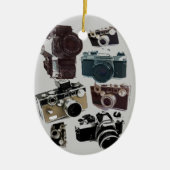 fotografie camera fotograaf in nood keramisch ornament (Voorkant)