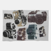 fotografie camera fotograaf in nood theedoek (Horizontaal)