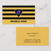 Fotografie camera Moderne strip Fotografie Visitekaartje (Voorkant / Achterkant)