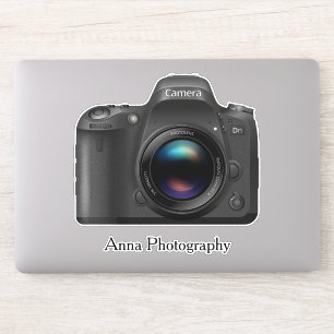 Fotografie camera ontwerpcontrole sticker