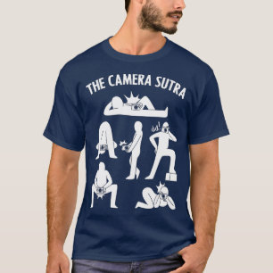 Fotografie camera Positie fotografen T-shirt