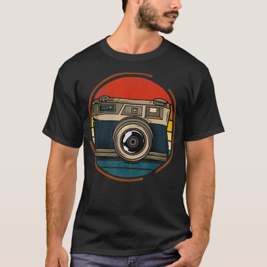 Fotografie camera t-shirt (Voorkant)