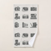  fotografie camera's bad handdoek (Handdoek)