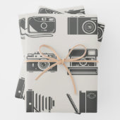 fotografie camera's inpakpapier vel (In situ)