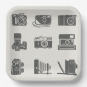  fotografie camera's papieren bordje (Voorkant)