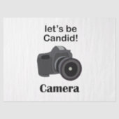 Fotografie Candid Fotograaf Tissuepapier (Voorkant)