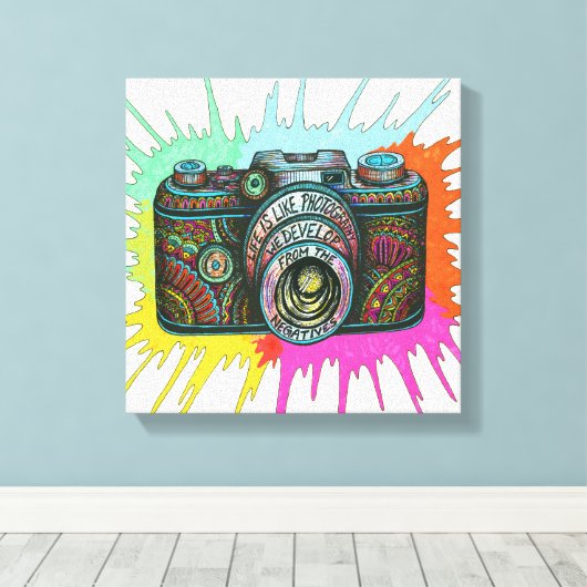 Fotografie Canvas Afdruk (Insitu (Houten vloer))