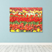 Fotografie Canvas Prints Tulp Bloemen Bloemstuk (Insitu (Houten vloer))
