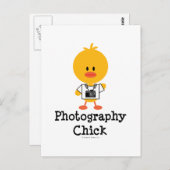 Fotografie Chick Briefkaart (Voorkant / Achterkant)
