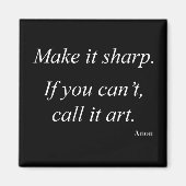 Fotografie citeert magneet (Voorkant)