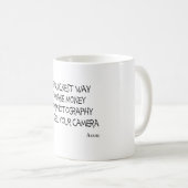 Fotografie citeert mok (Voorkant rechts)