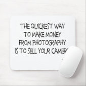 Fotografie citeert mousepad muismat (Met muis)