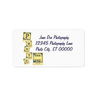 Fotografie Collage Etiket