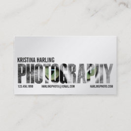Fotografie Cutout - White Visitekaartje