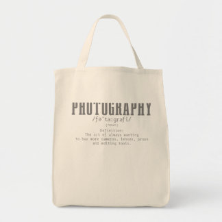 Fotografie Definitie Dictionary Camera Funny Pho Tote Bag