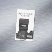 Fotografie DSLR Magnetisch Visitekaartje (Voorbeeld)