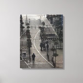 Fotografie "East 4th Street Morning" Canvas Afdruk (Voorkant)