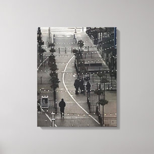 Fotografie "East 4th Street Morning" Canvas Afdruk