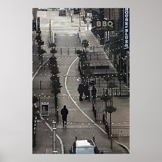 Fotografie "East 4th Street Morning" Poster (Voorkant)