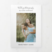 Fotografie Elegant Pastel Blue-drievoudig brochure