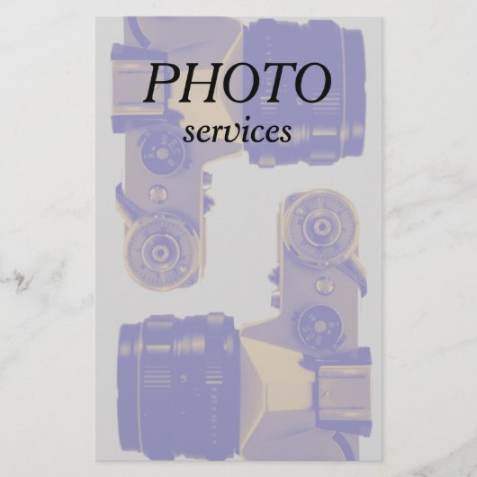 Fotografie en afbeelding flyer (Voorkant)