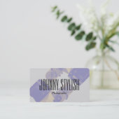 Fotografie en afbeelding visitekaartje (Staand voorkant)