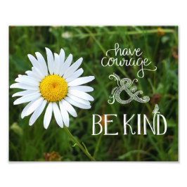 Fotografie en kalligrafie Citaat Foto Afdruk