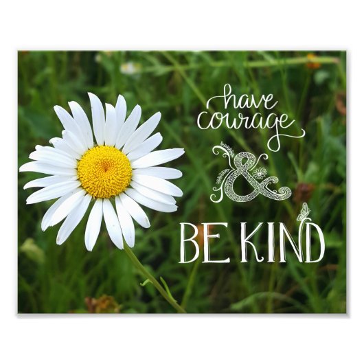 Fotografie en kalligrafie Citaat Foto Afdruk (Voorkant)