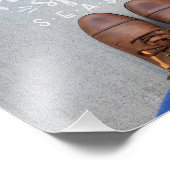 Fotografie en kalligrafie Citaat Foto Afdruk (Hoek)