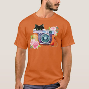 Fotografie en kat Lover - Fotografie camera T-shirt